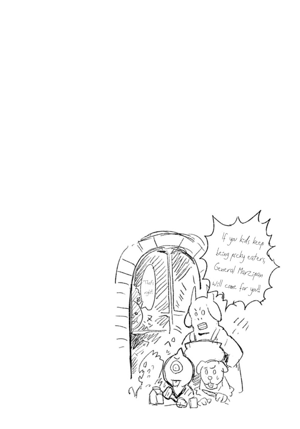 Don't Cry Maou-chan Chapter 42 page 10 - Chapter 42: Demon Lords Castle Cake Baking
