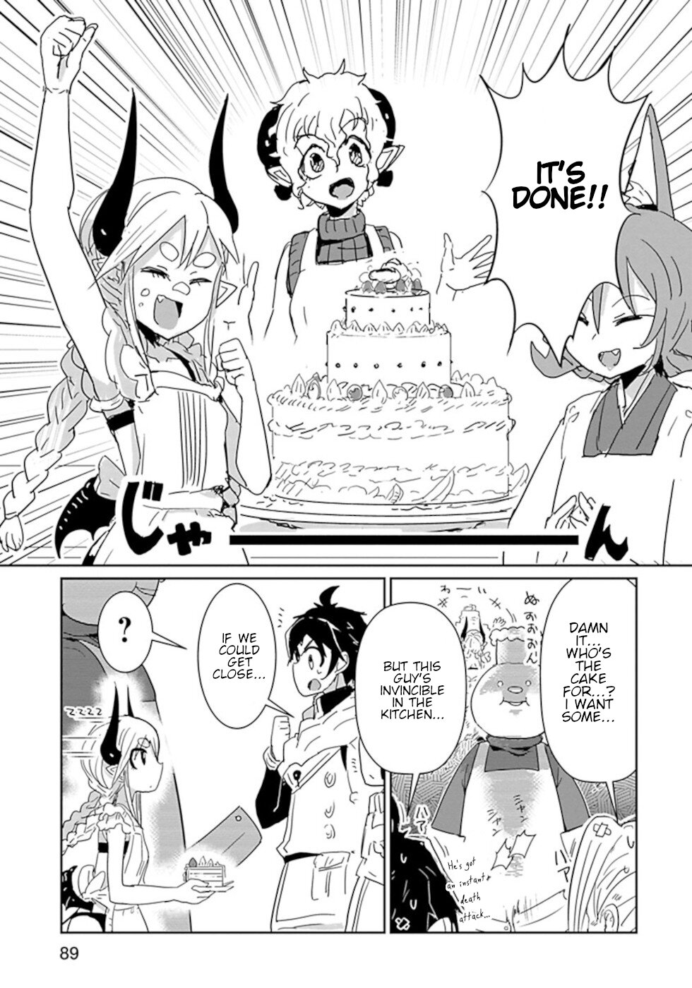 Don't Cry Maou-chan Chapter 42 page 7 - Chapter 42: Demon Lords Castle Cake Baking