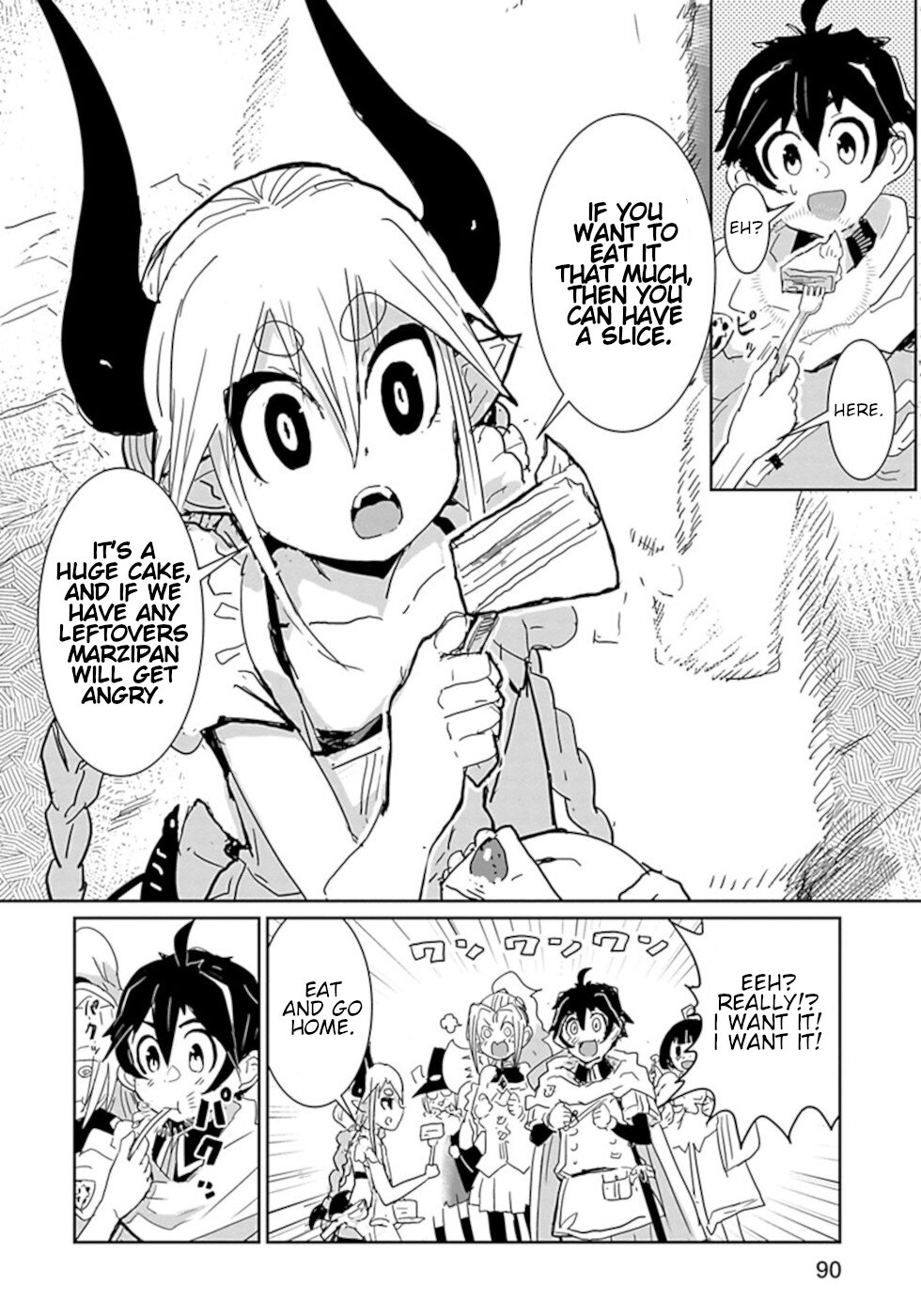 Don't Cry Maou-chan Chapter 42 page 8 - Chapter 42: Demon Lords Castle Cake Baking