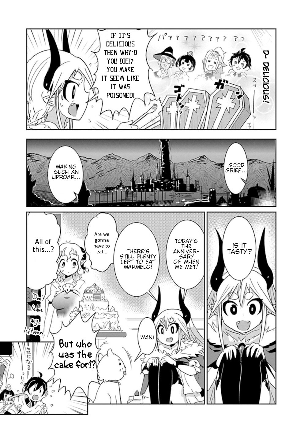 Don't Cry Maou-chan Chapter 42 page 9 - Chapter 42: Demon Lords Castle Cake Baking