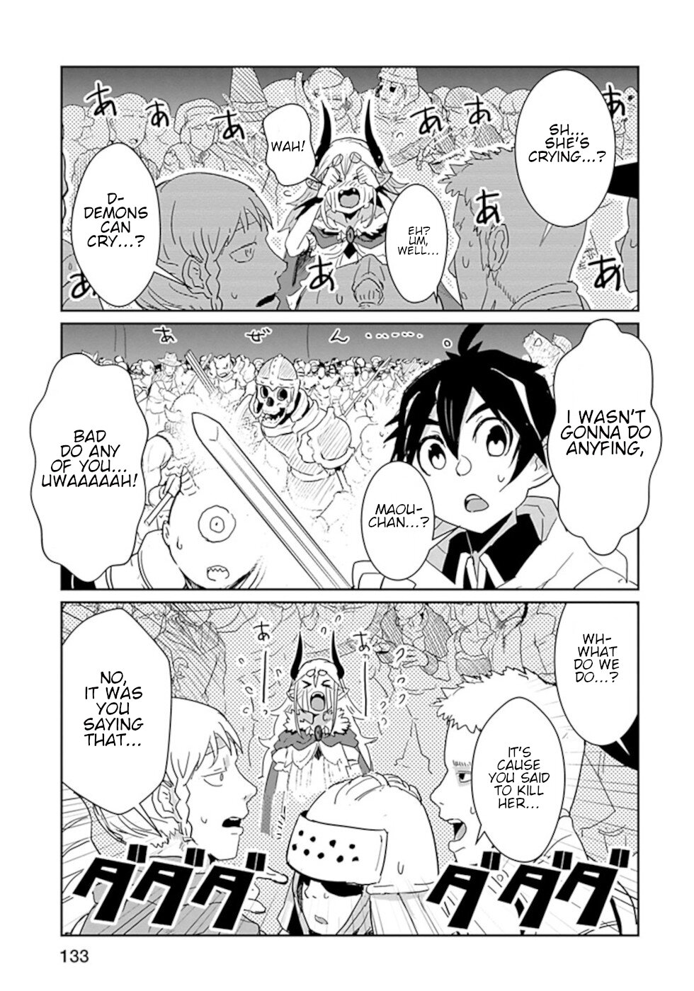 Don't Cry Maou-chan Chapter 46 page 11 - Chapter 46: Maou-Chan's Escape Operation