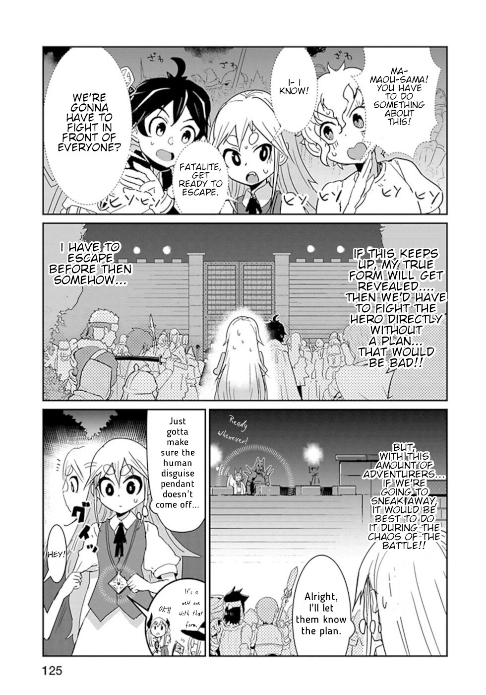 Don't Cry Maou-chan Chapter 46 page 3 - Chapter 46: Maou-Chan's Escape Operation