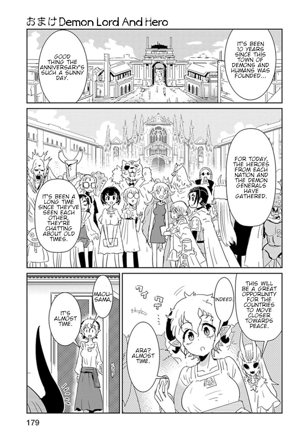 Don't Cry Maou-chan Chapter 49.5 page 1 - Chapter 49.5: Demon Lord And Hero [END]