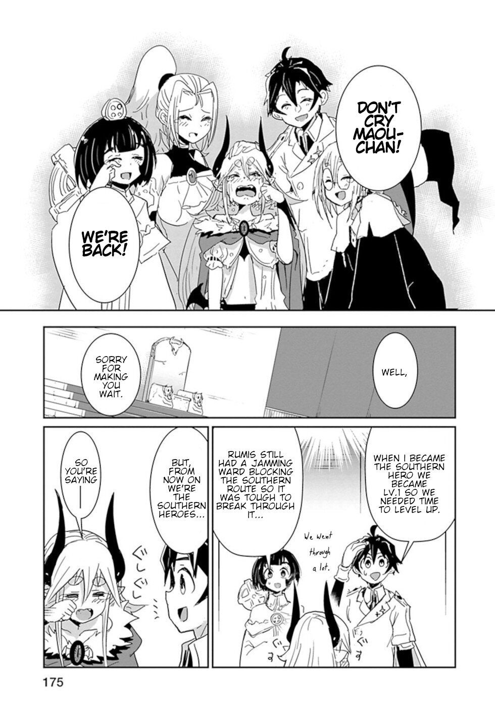Don't Cry Maou-chan Chapter 49 page 11 - Chapter 49: It's Okay To cry Maou-Chan