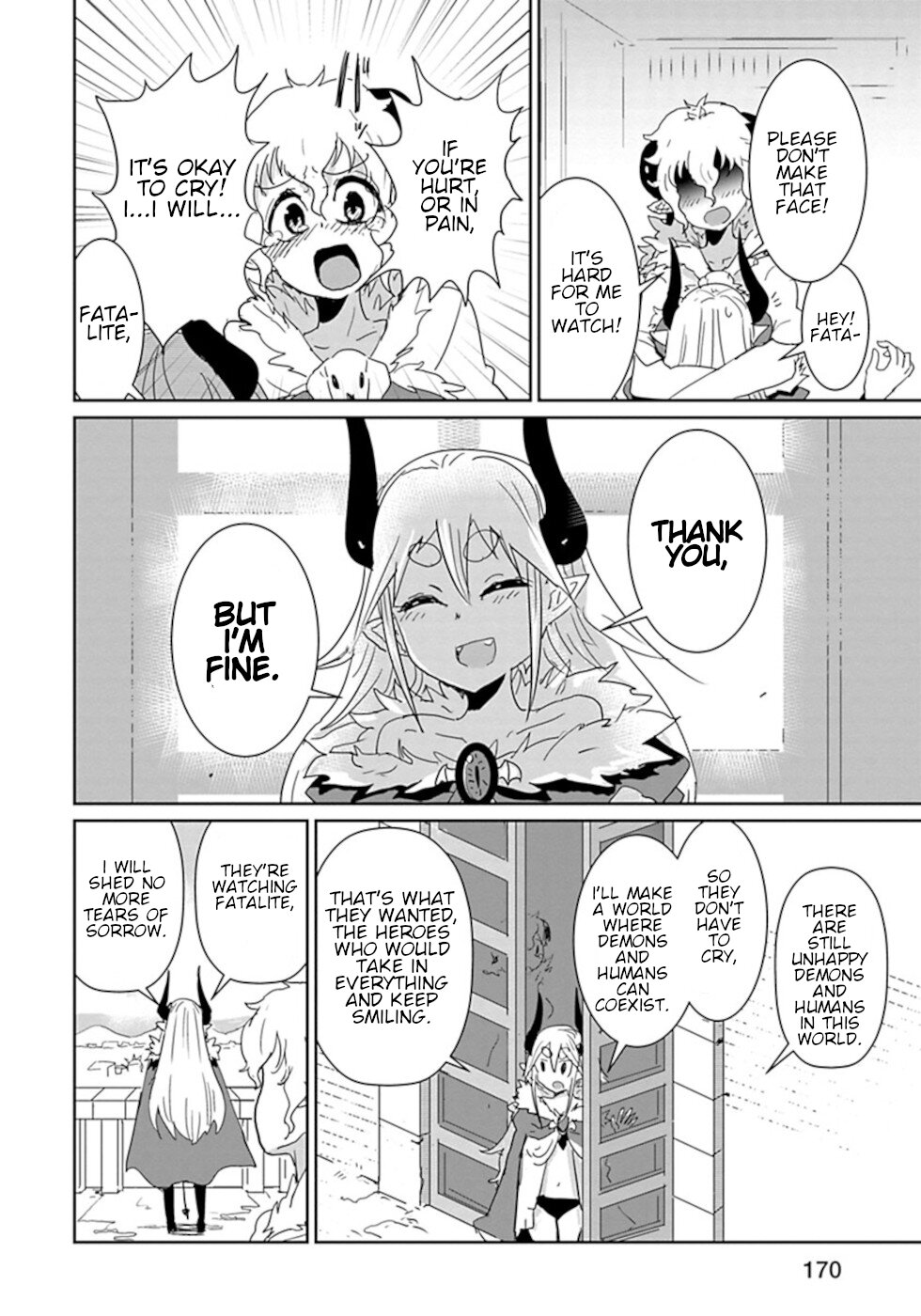 Don't Cry Maou-chan Chapter 49 page 6 - Chapter 49: It's Okay To cry Maou-Chan