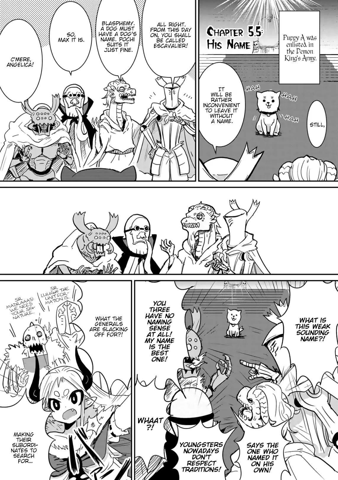 Don't Cry Maou-chan Chapter 5.5 page 1 - Chapter 5.5: His name