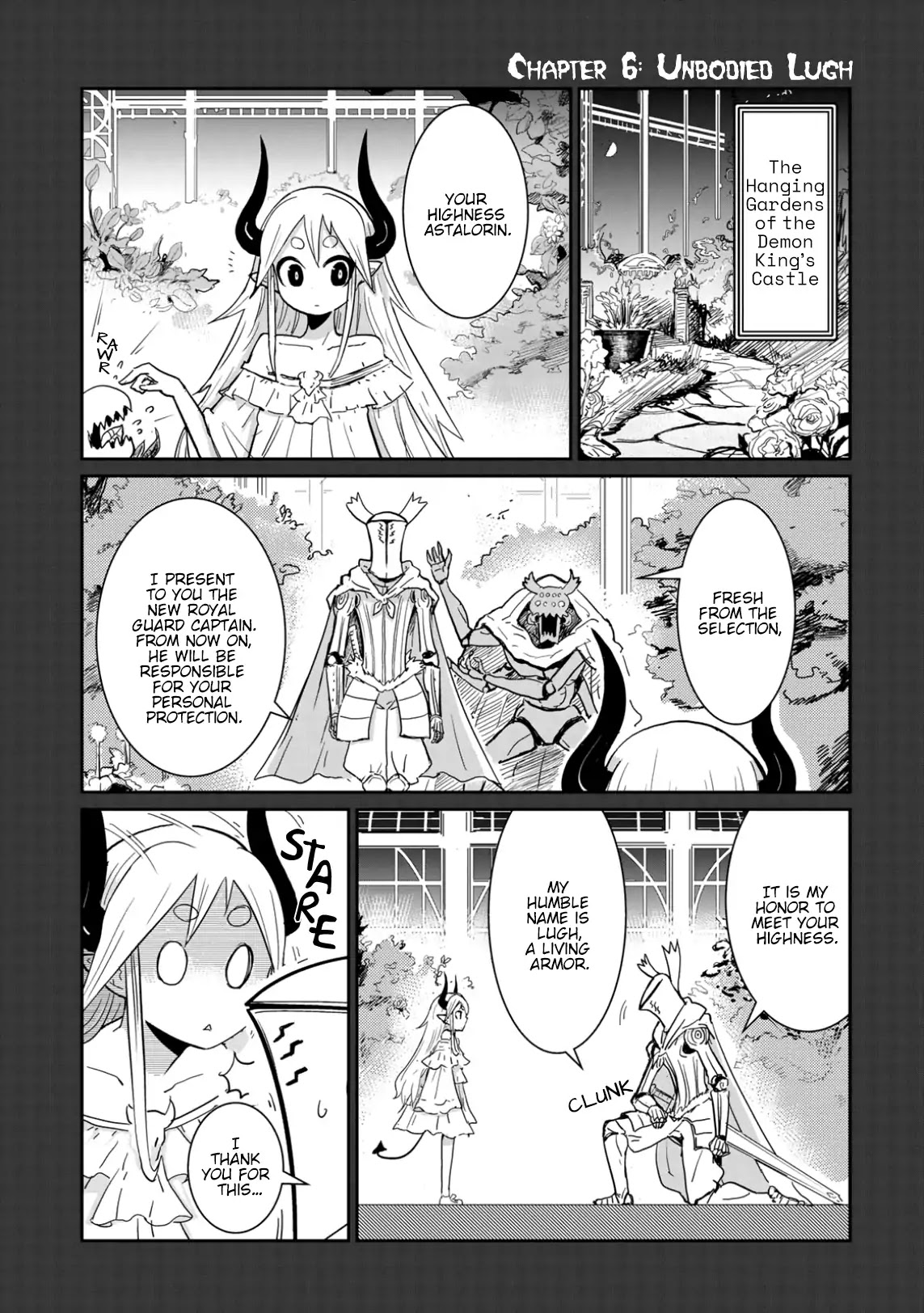 Don't Cry Maou-chan Chapter 6 page 1 - Chapter 6: Unbodied Lugh