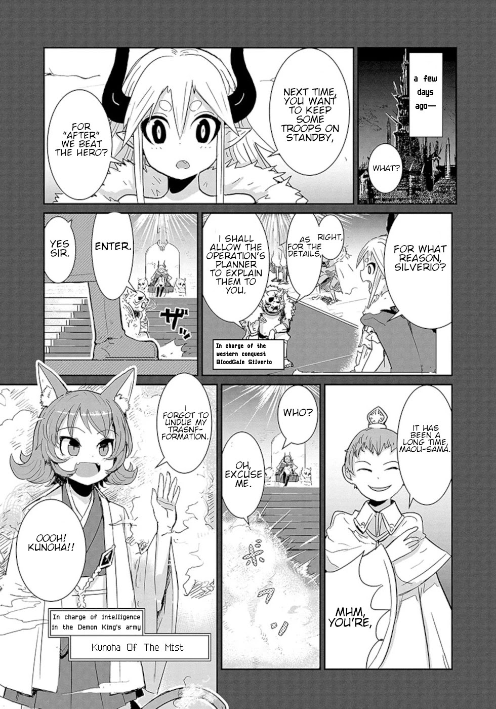 Don't Cry Maou-chan Chapter 8 page 3 - Chapter 8: Kunoha Of The Mist