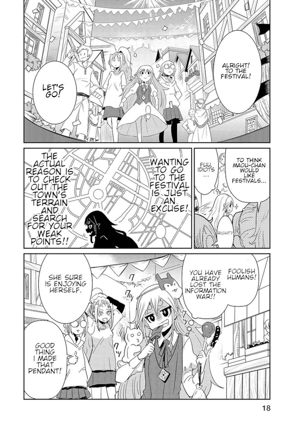 Don't Cry Maou-chan Chapter 9.5 page 2 - Chapter 9.5: Maou-Chan's Conquest Plan