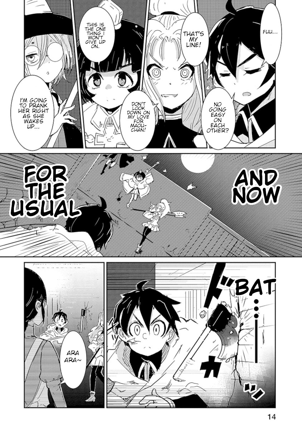 Don't Cry Maou-chan Chapter 9 page 12 - Chapter 9: Maou-Chan All Alone