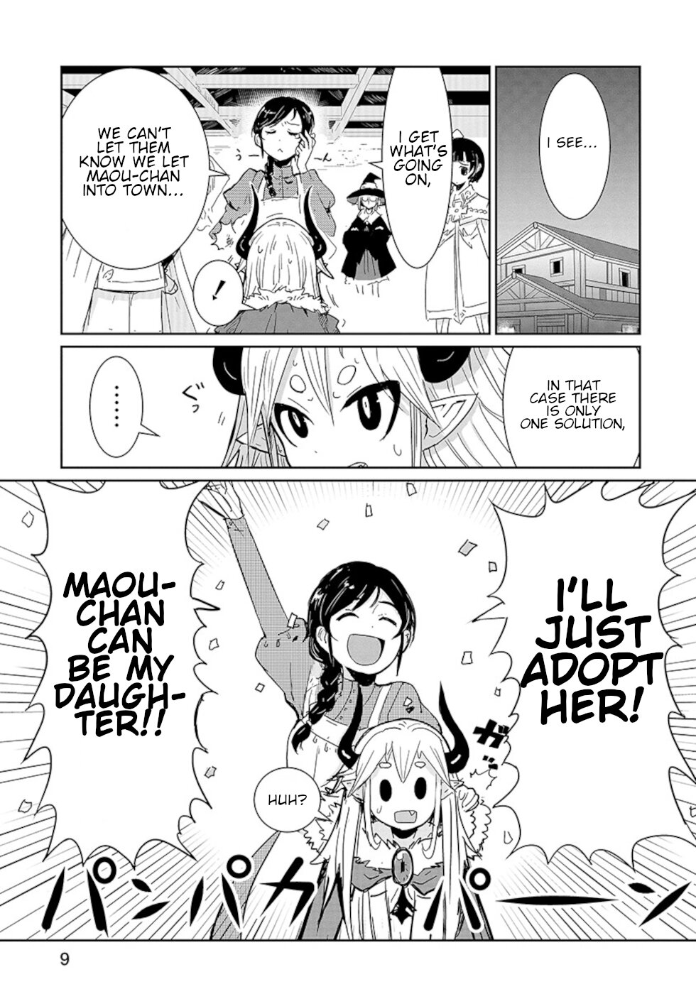Don't Cry Maou-chan Chapter 9 page 7 - Chapter 9: Maou-Chan All Alone