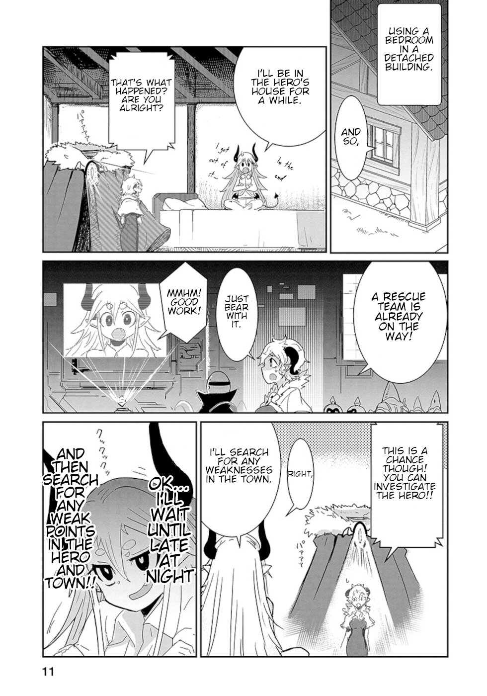 Don't Cry Maou-chan Chapter 9 page 9 - Chapter 9: Maou-Chan All Alone