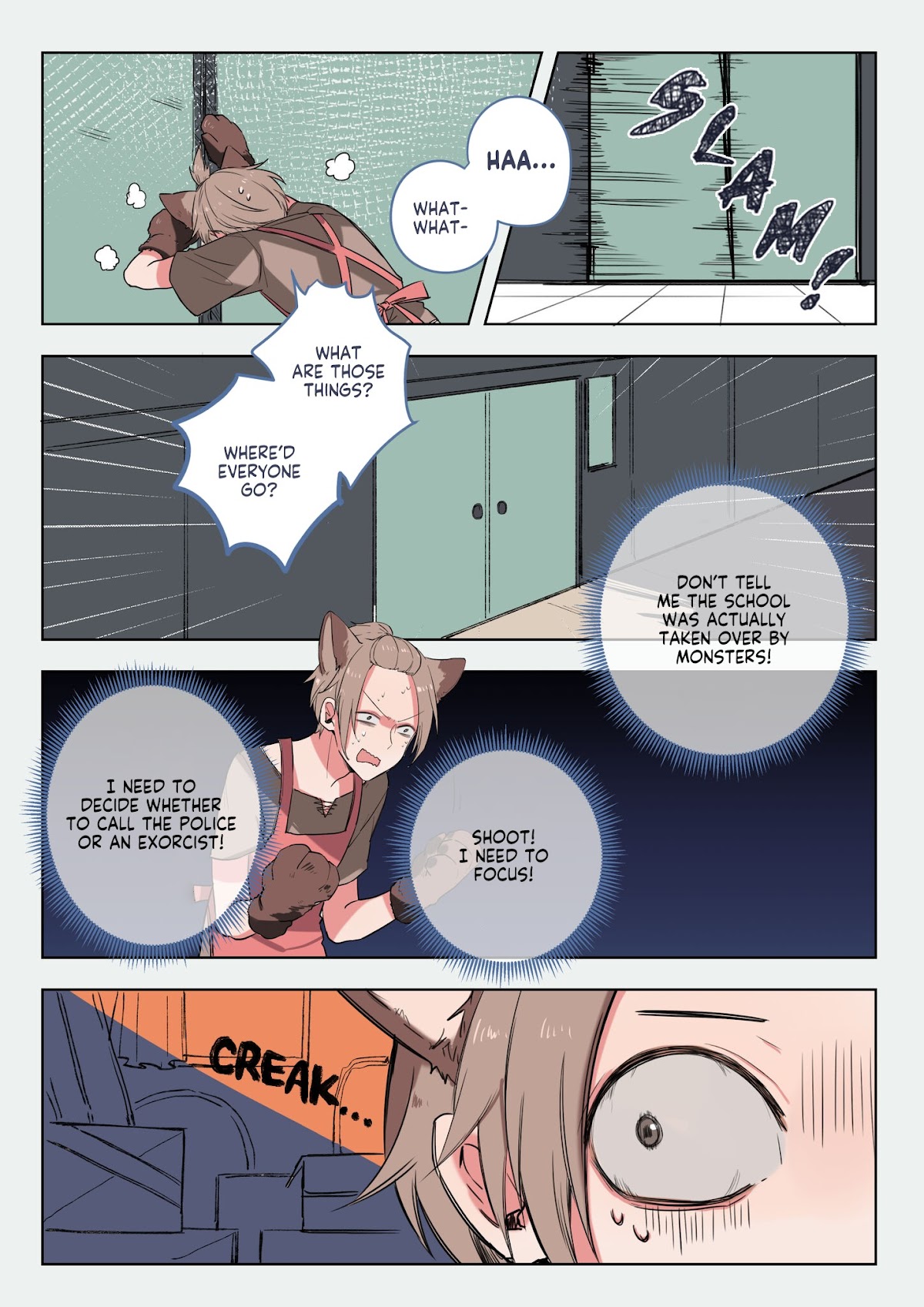 Don't Cry, Teacher! Chapter 1 page 6 - Chapter 1: The Big Bad Wolf's Halloween