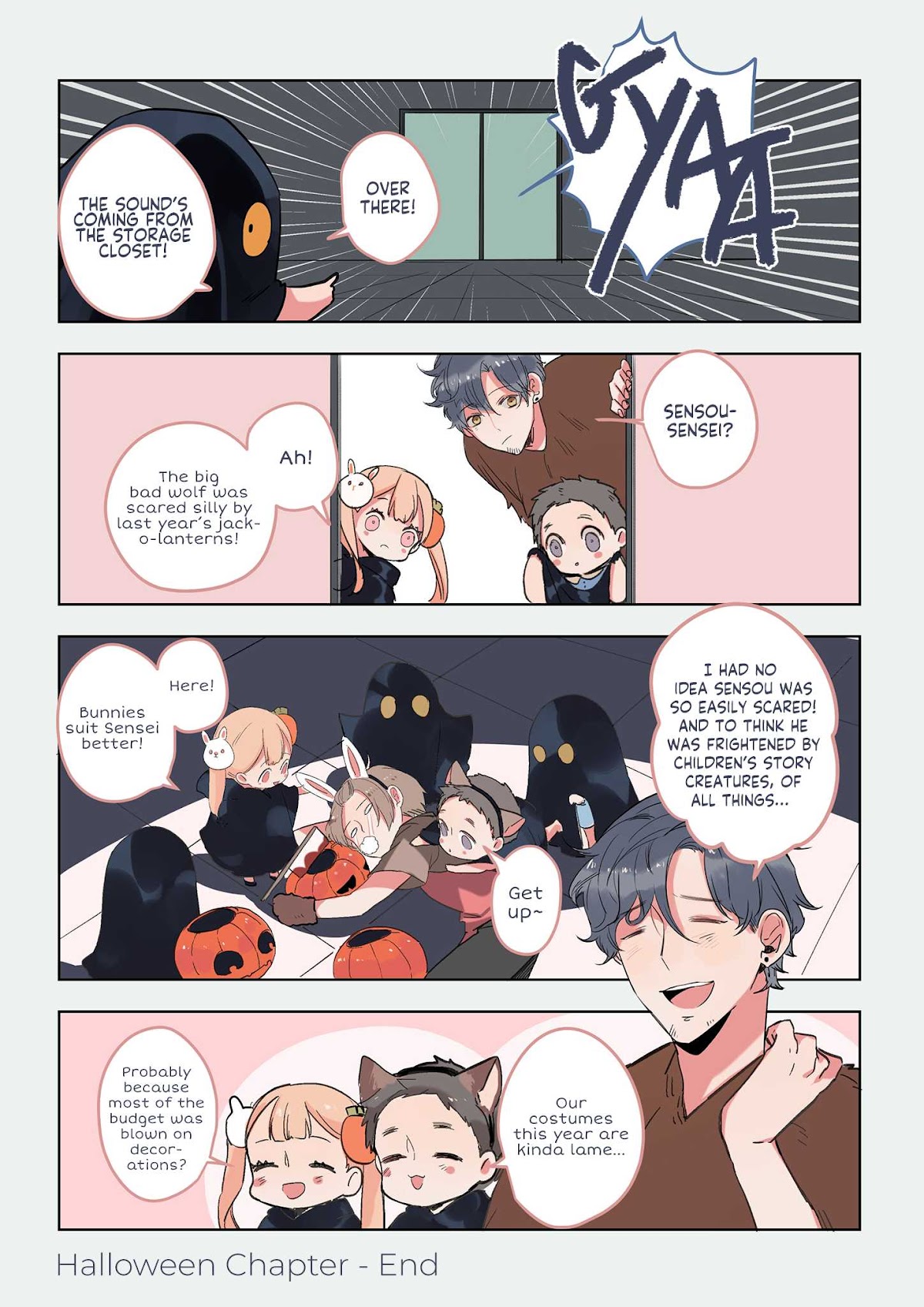 Don't Cry, Teacher! Chapter 1 page 7 - Chapter 1: The Big Bad Wolf's Halloween