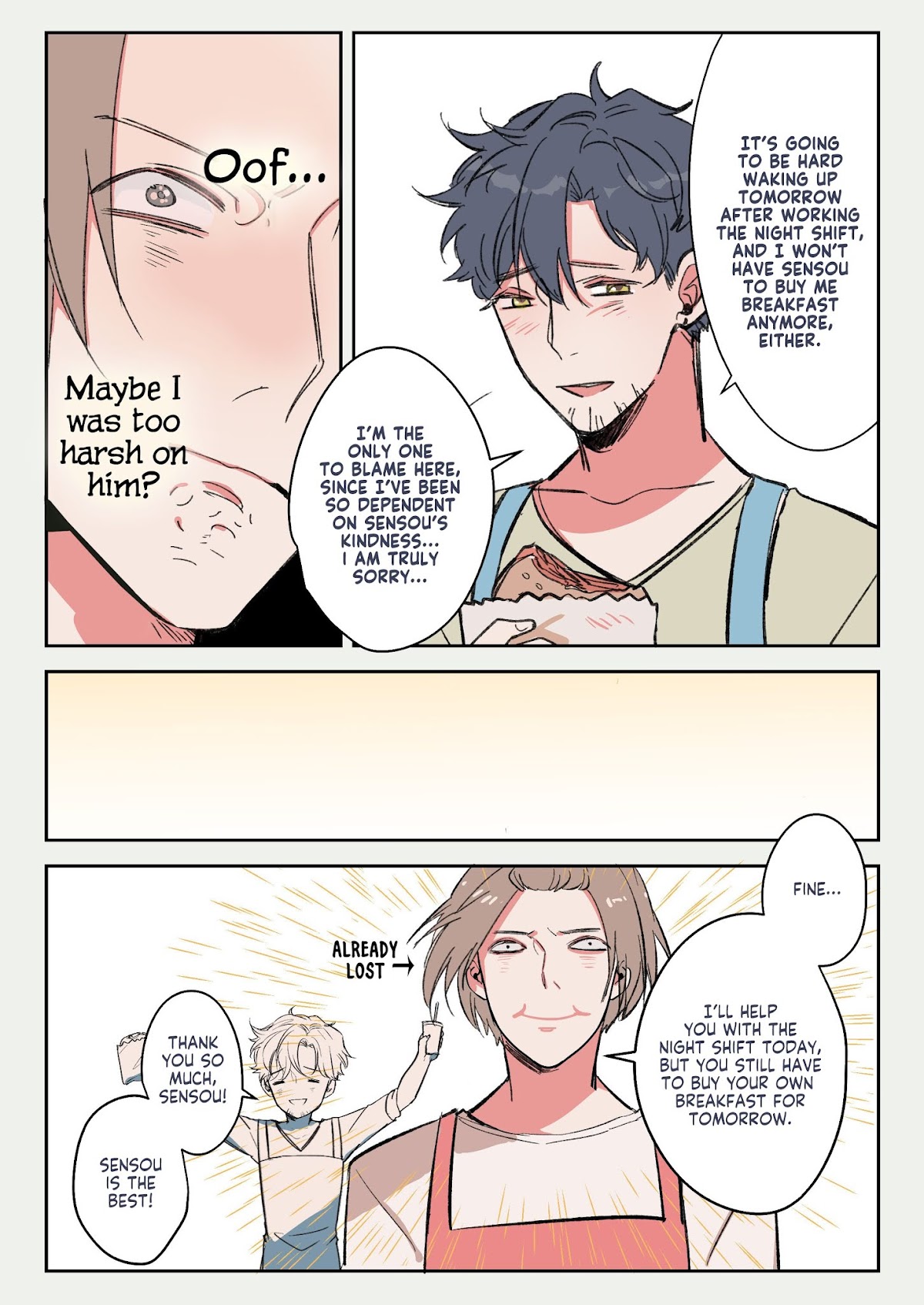 Don't Cry, Teacher! Chapter 2 page 4 - Chapter 2: Sensou-sensei