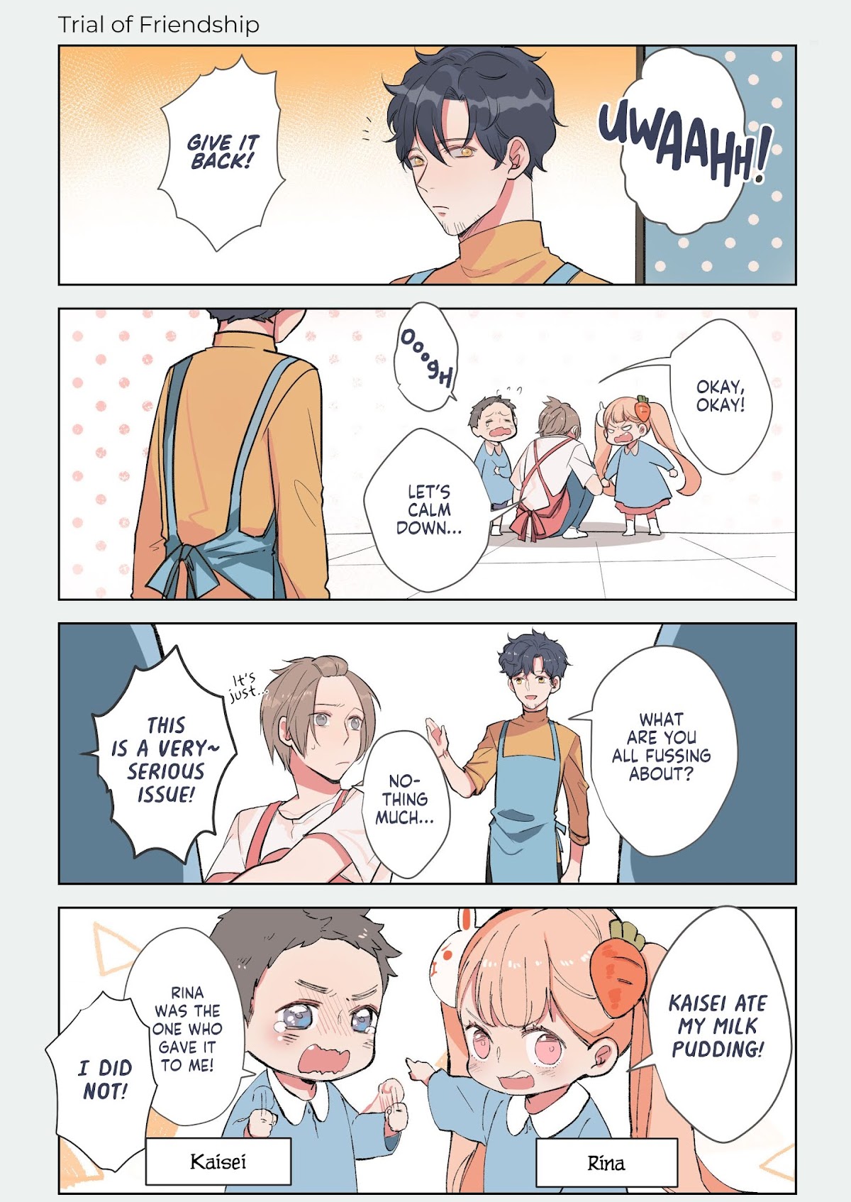 Don't Cry, Teacher! Chapter 3 page 2 - Chapter 3: Trial of Friendship