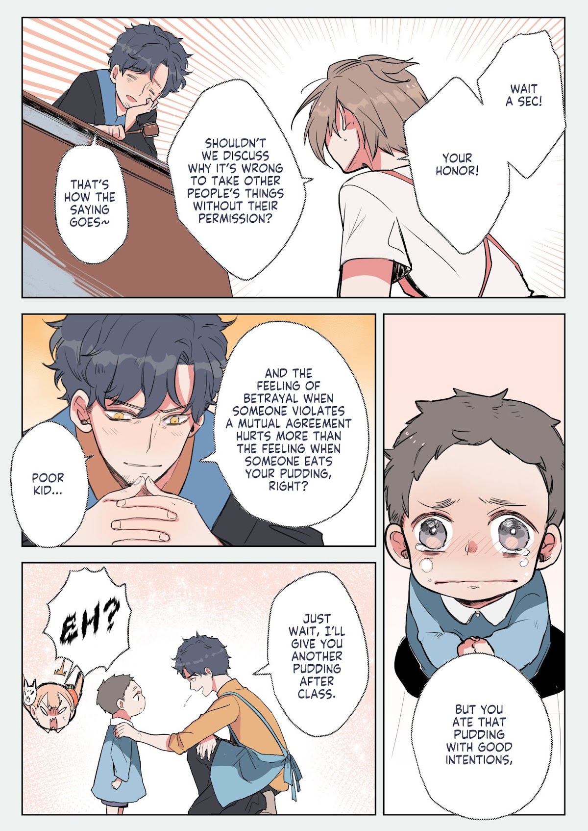 Don't Cry, Teacher! Chapter 3 page 5 - Chapter 3: Trial of Friendship