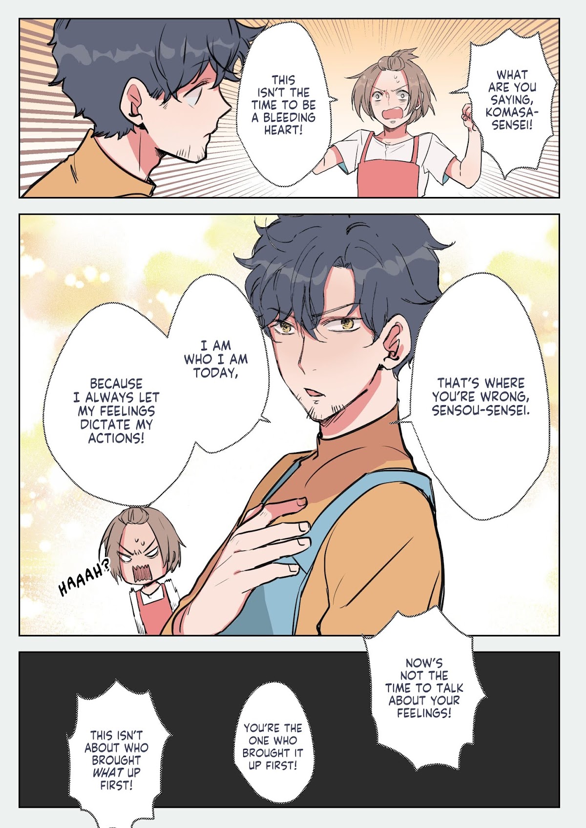 Don't Cry, Teacher! Chapter 3 page 6 - Chapter 3: Trial of Friendship