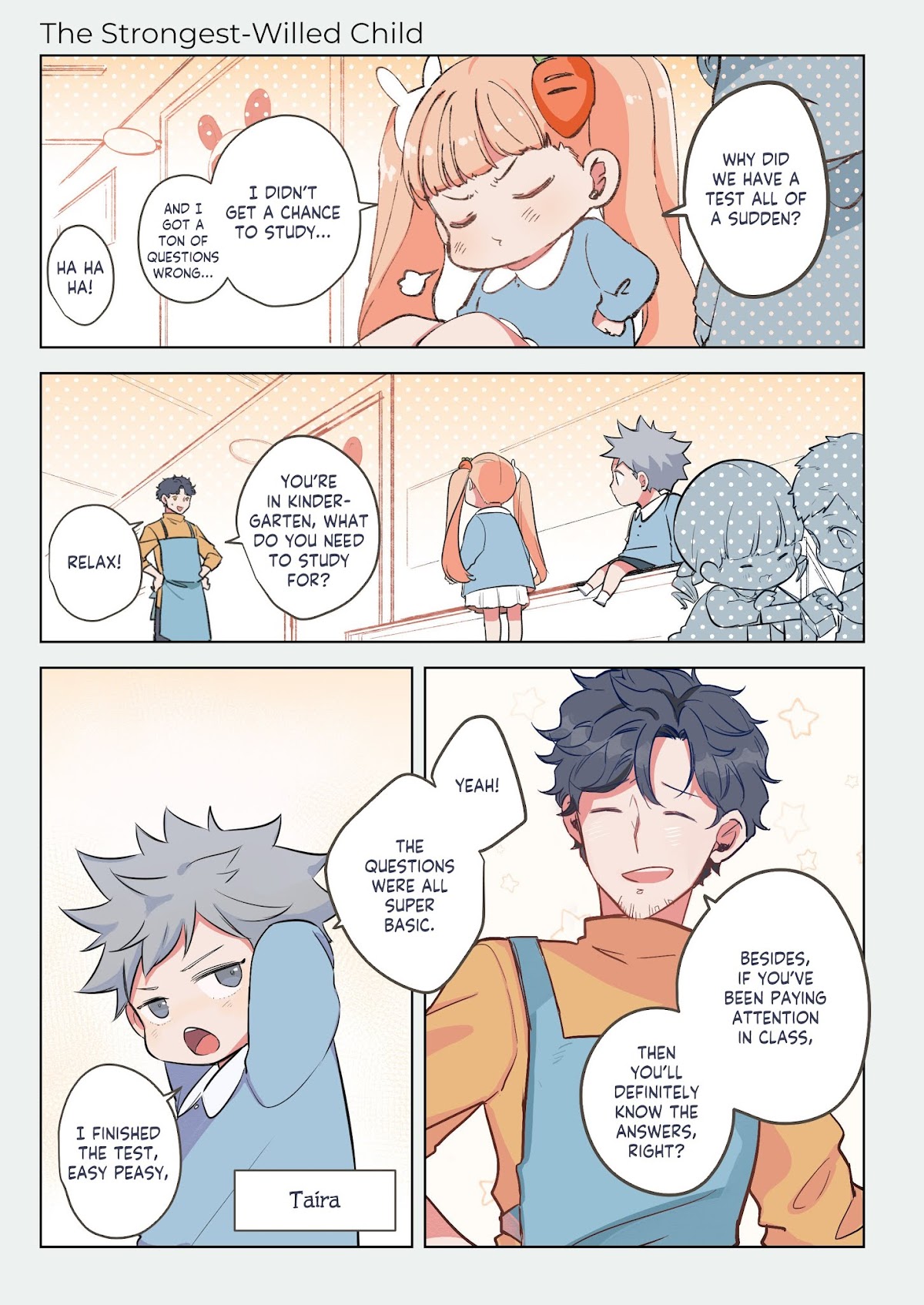 Don't Cry, Teacher! Chapter 4 page 2 - Chapter 4: The Strongest-Willed Child