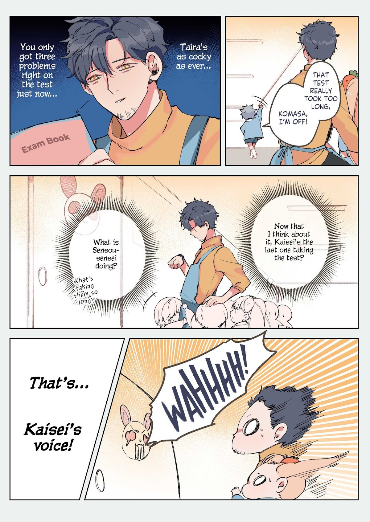 Don't Cry, Teacher! Chapter 4 page 3 - Chapter 4: The Strongest-Willed Child