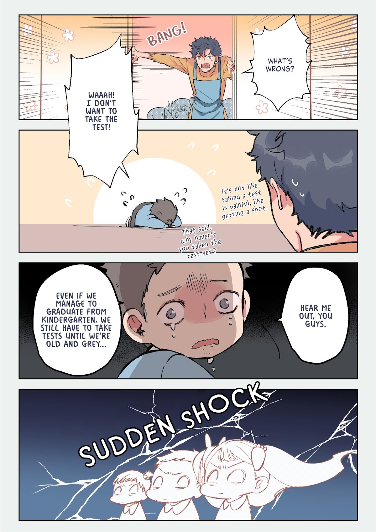 Don't Cry, Teacher! Chapter 4 page 4 - Chapter 4: The Strongest-Willed Child