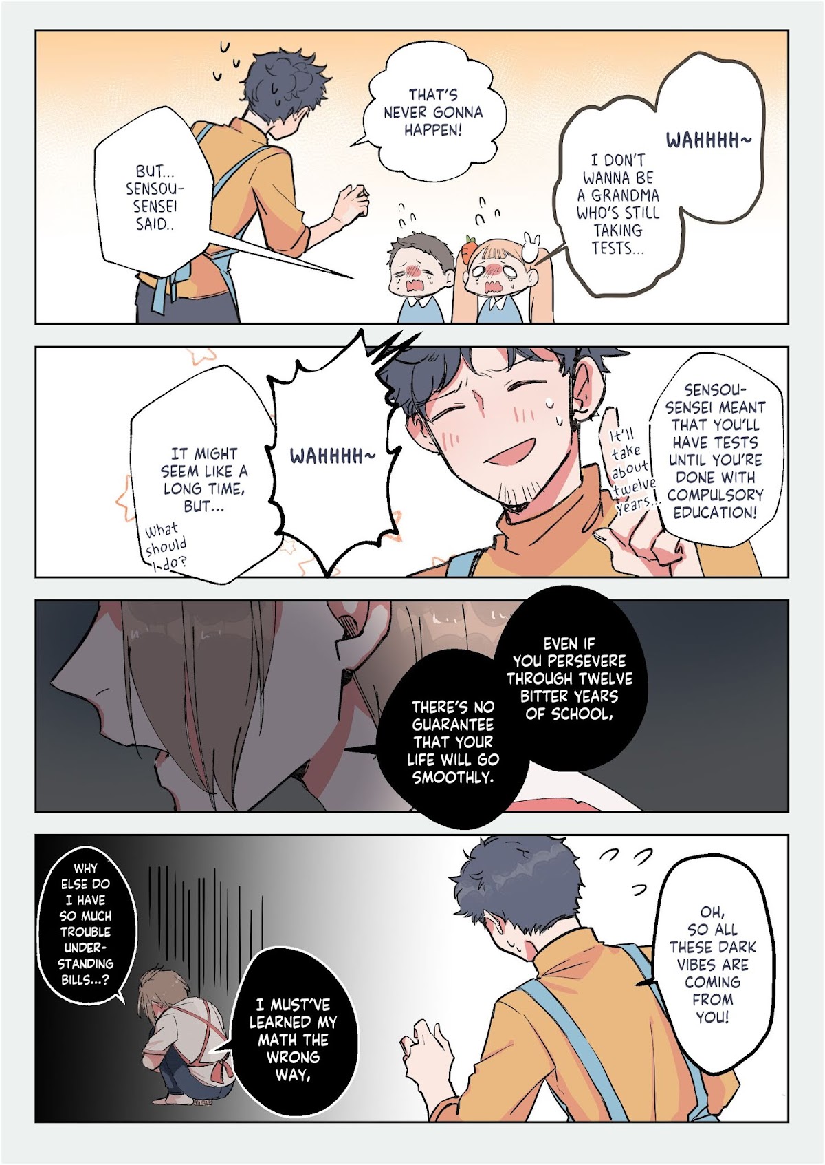 Don't Cry, Teacher! Chapter 4 page 5 - Chapter 4: The Strongest-Willed Child