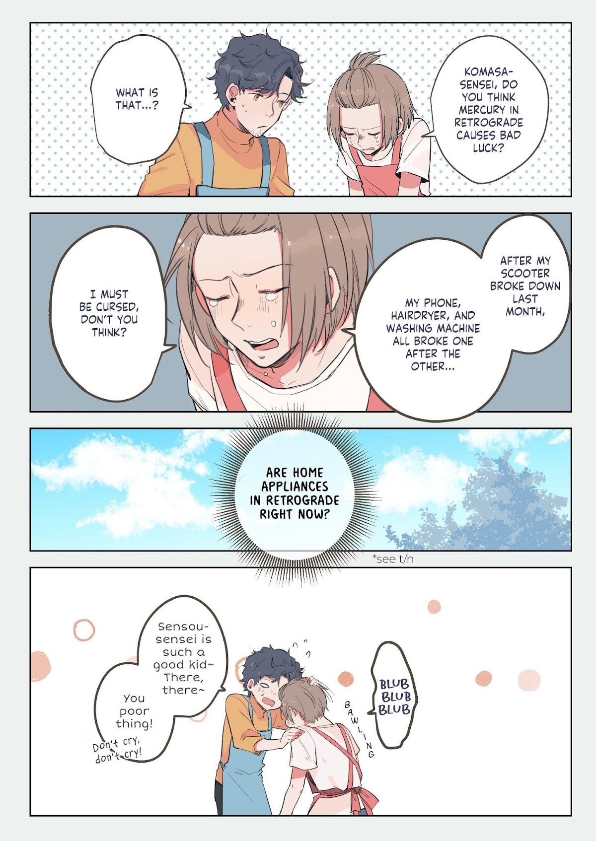 Don't Cry, Teacher! Chapter 4 page 6 - Chapter 4: The Strongest-Willed Child