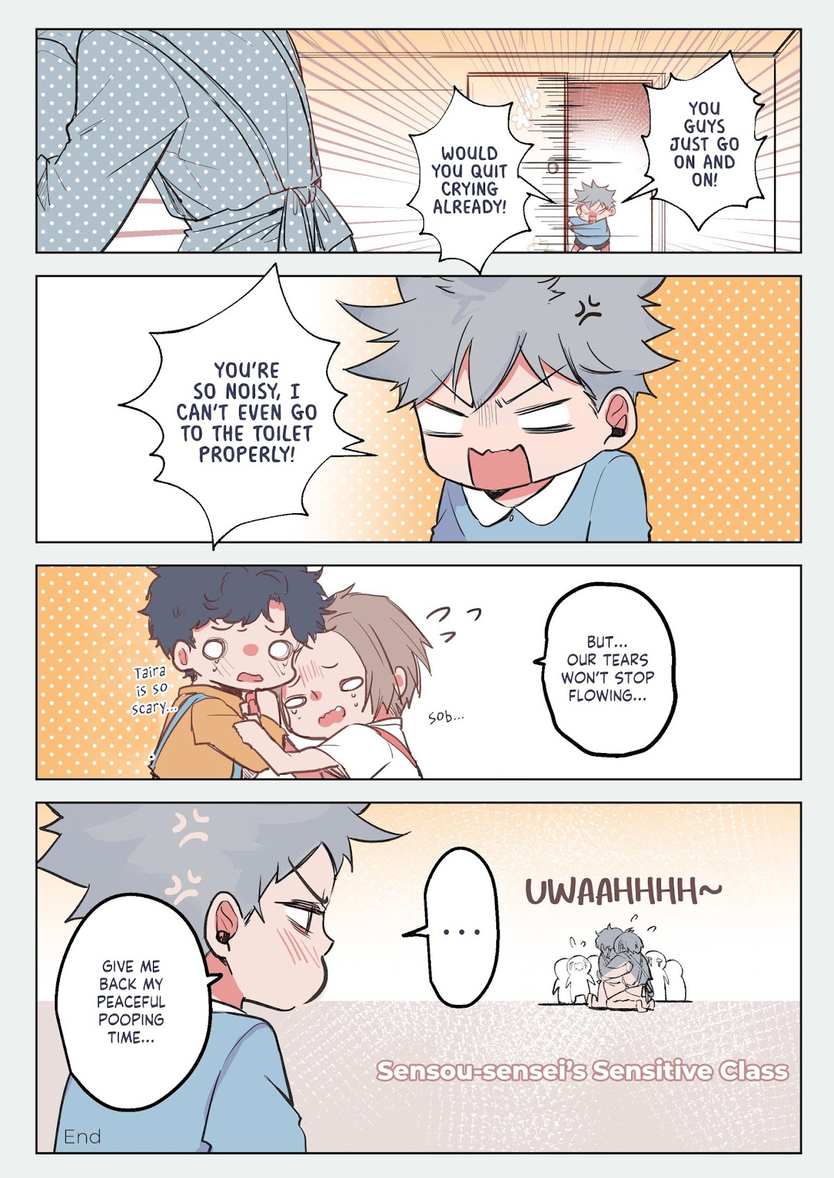 Don't Cry, Teacher! Chapter 4 page 7 - Chapter 4: The Strongest-Willed Child