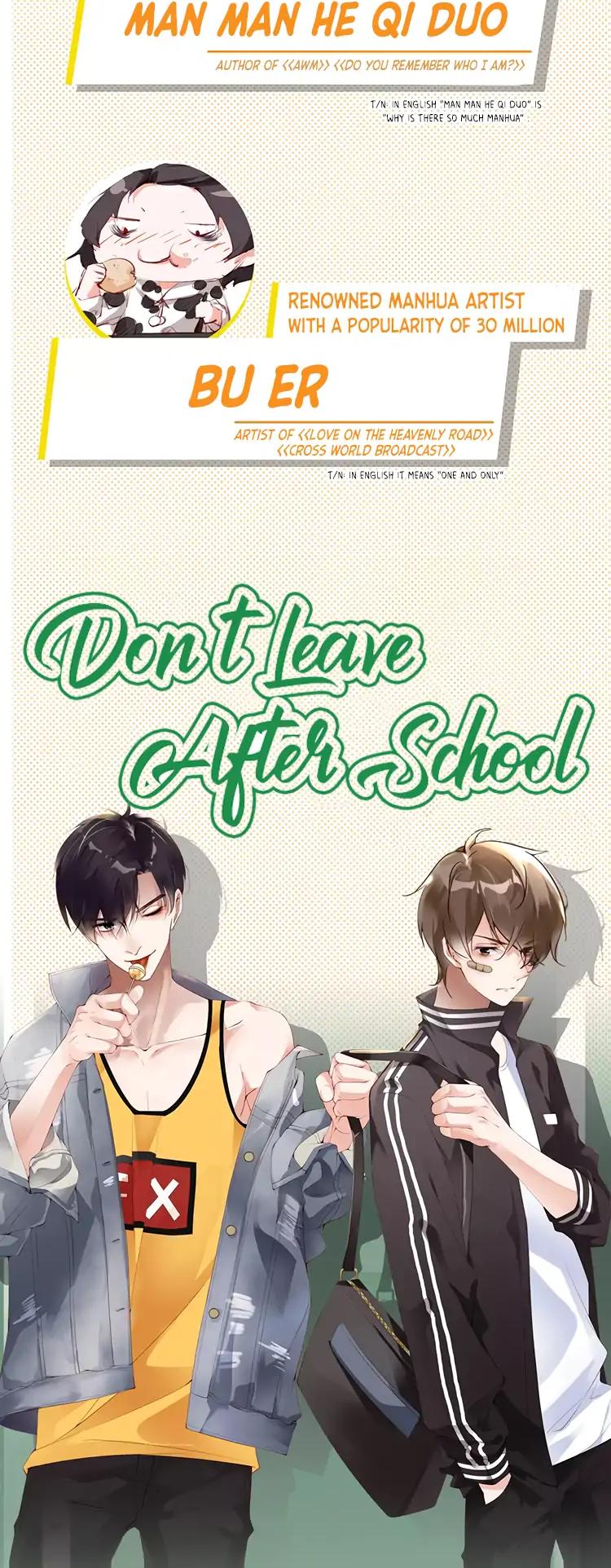 Don't Leave After School Chapter 0 page 11 - Chapter 0