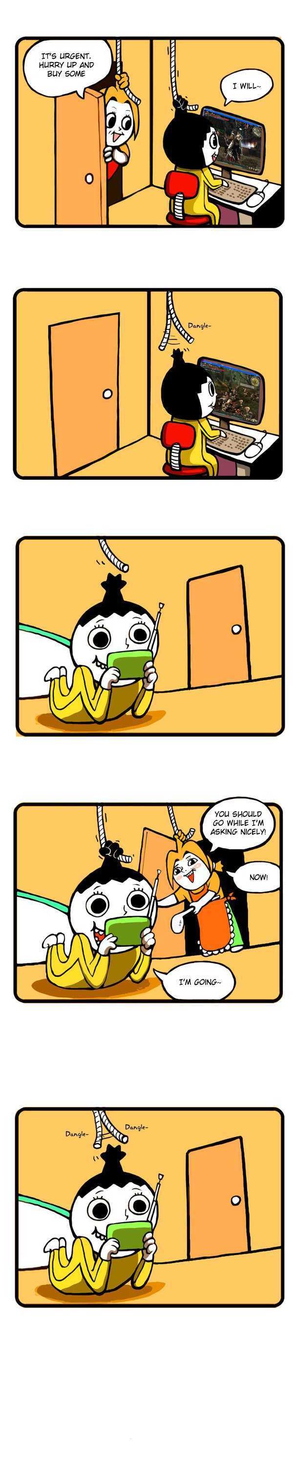 Don't Let Go of the Mental Rope Chapter 2 page 2 - Chapter 2 : Errand