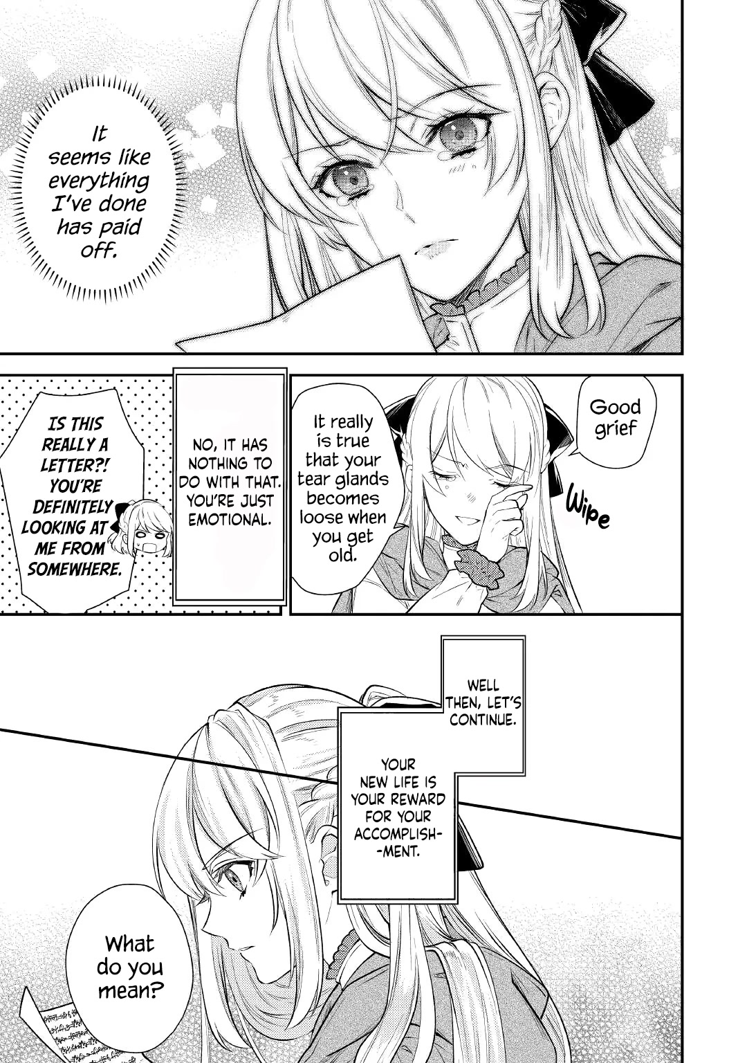 Don't Overlook the Reincarnated Granny - The Second Life of a Former Villainous Empress Chapter 1 page 31 - Chapter 1