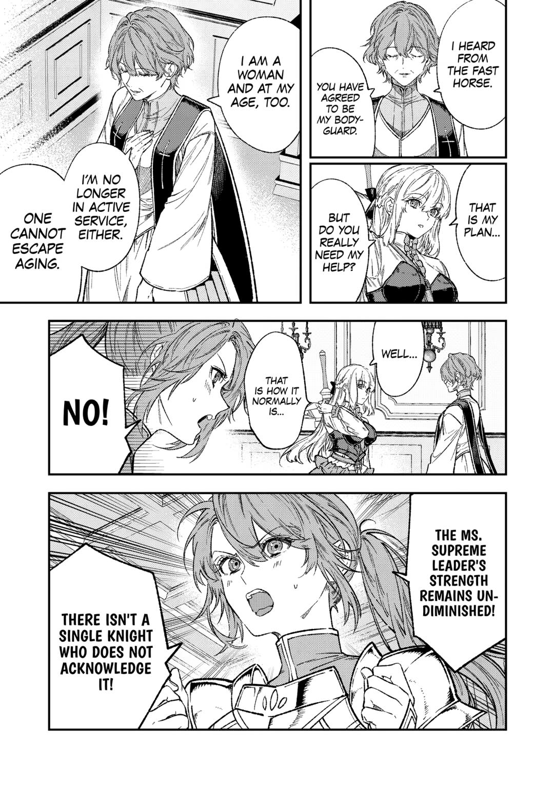 Don't Overlook the Reincarnated Granny - The Second Life of a Former Villainous Empress Chapter 31 page 7 - Chapter 31