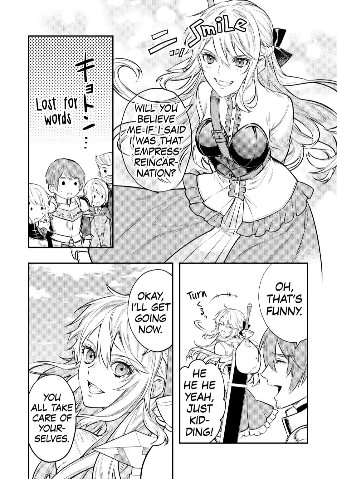 Don't Overlook the Reincarnated Granny - The Second Life of a Former Villainous Empress Chapter 9 page 35 - Chapter 9