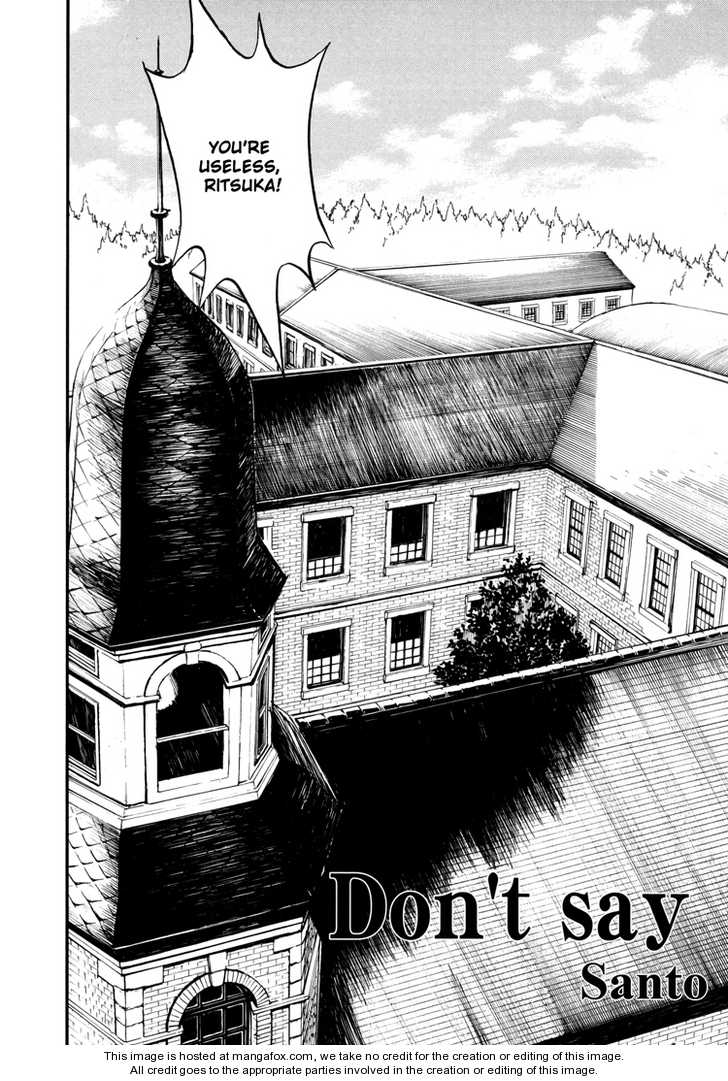 Don't Say Chapter 0 page 3 - Chapter 0