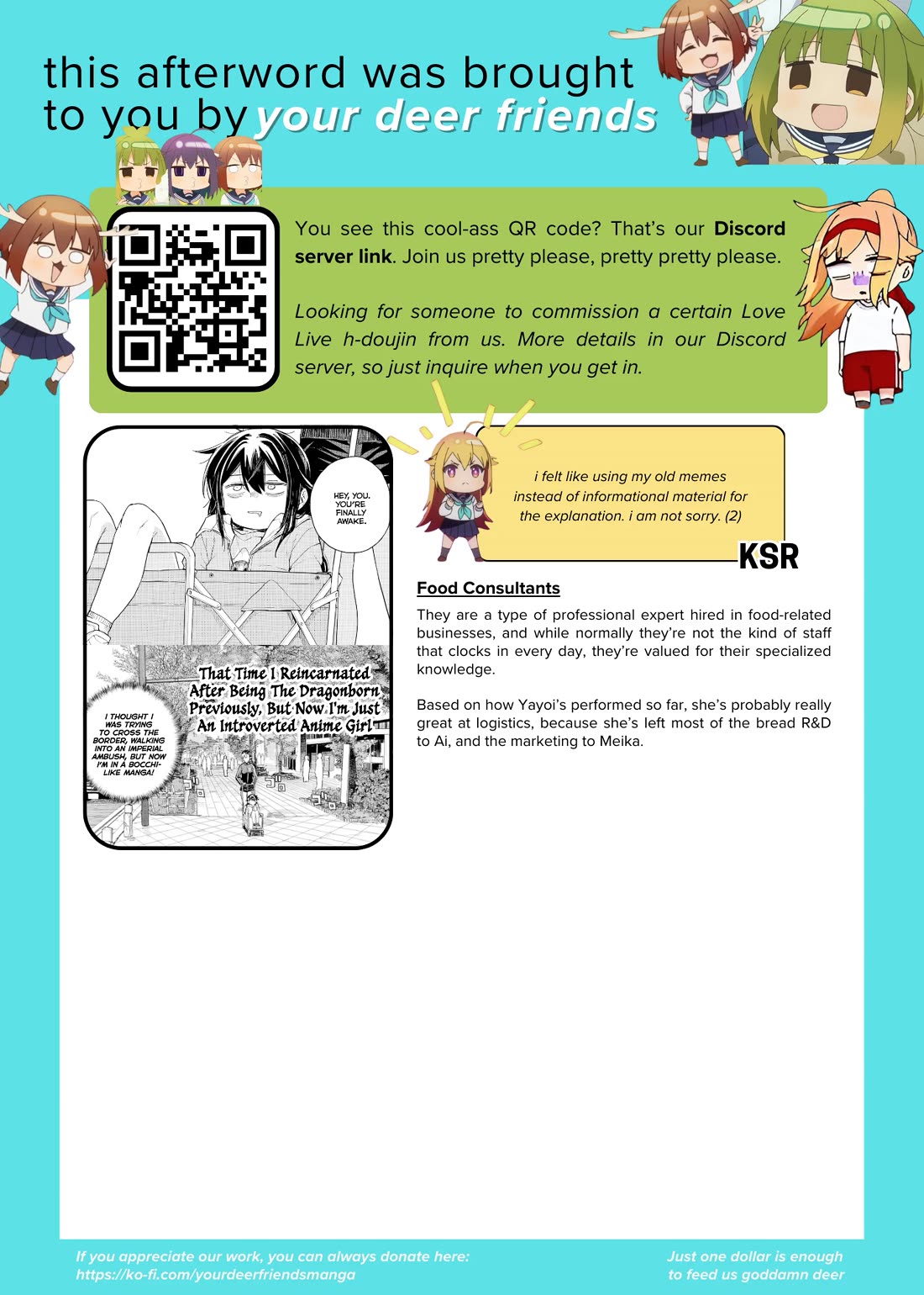 Don't Underestimate Bread Making! Chapter 10 page 21 - Chapter 10: Brainstorming for Limited-Edition Items