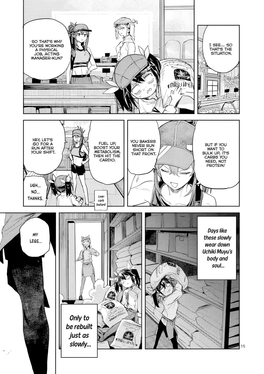 Don't Underestimate Bread Making! Chapter 12 page 16 - Chapter 12: Macho Woman