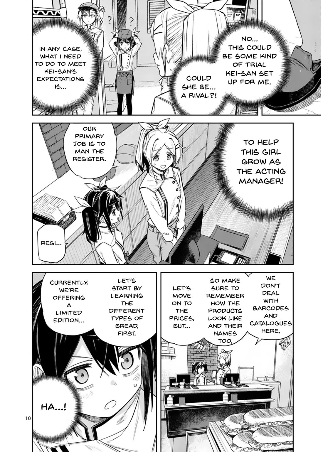 Don't Underestimate Bread Making! Chapter 3 page 10 - Chapter 3: First Day of Work and the Part-Time Senior