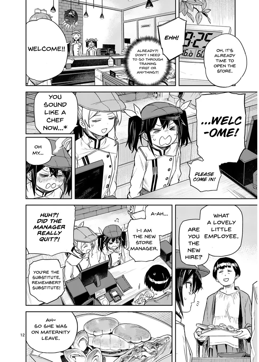 Don't Underestimate Bread Making! Chapter 3 page 12 - Chapter 3: First Day of Work and the Part-Time Senior