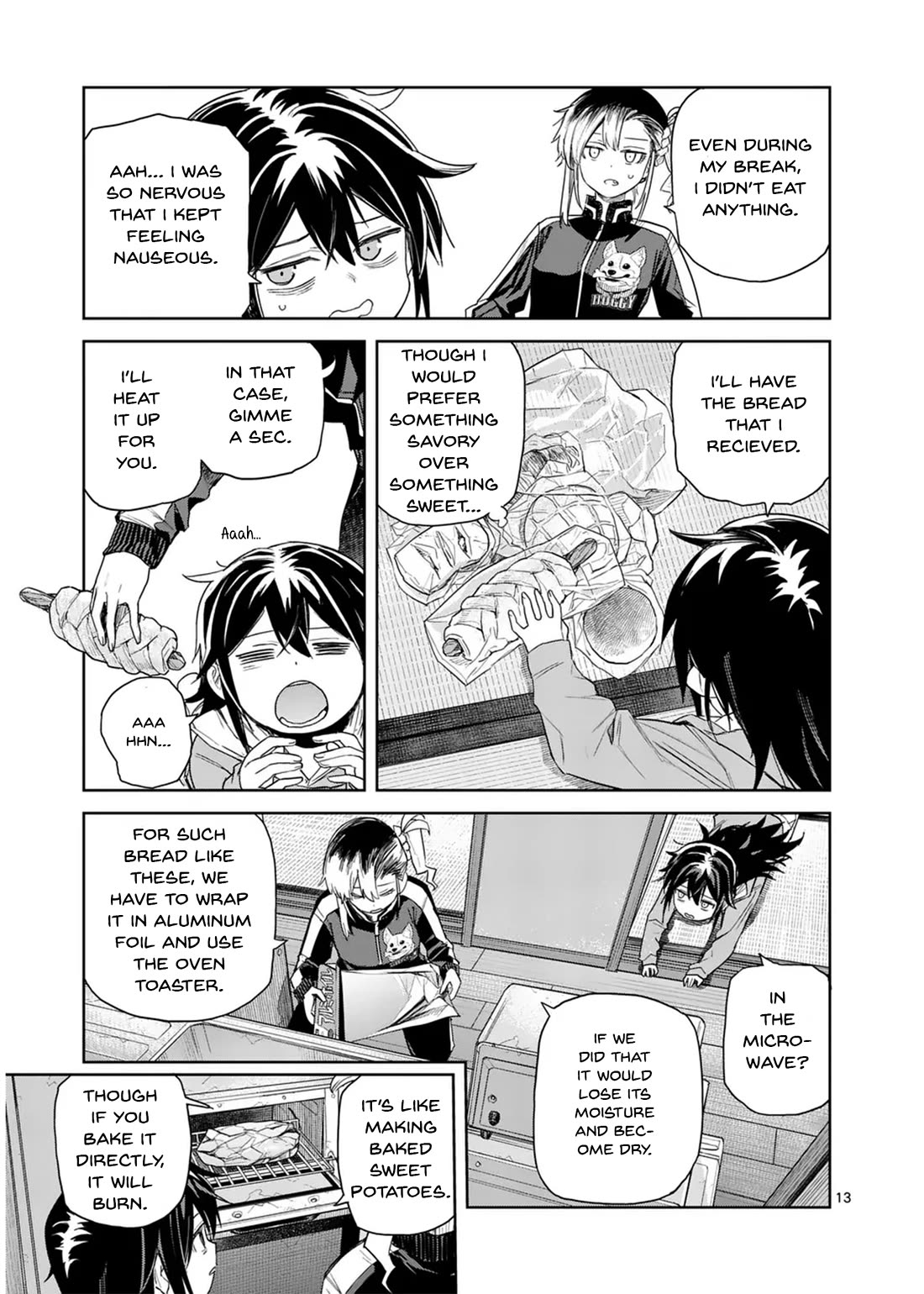 Don't Underestimate Bread Making! Chapter 4 page 13 - Chapter 4: The Battle Before Closing Time