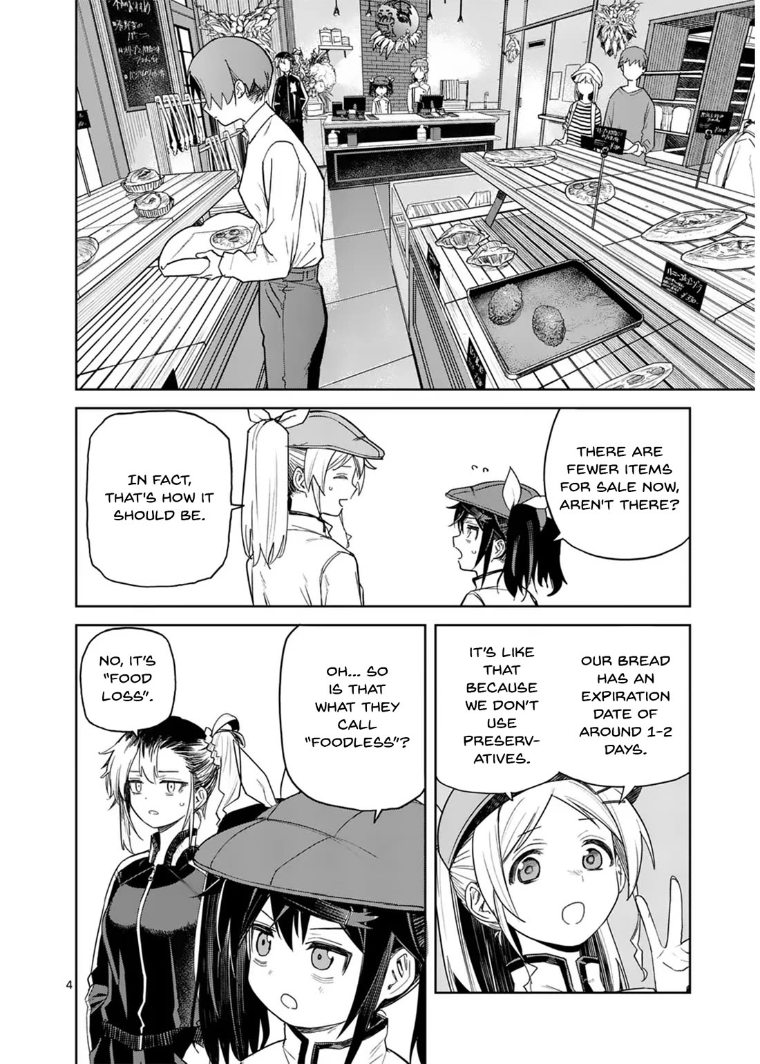 Don't Underestimate Bread Making! Chapter 4 page 4 - Chapter 4: The Battle Before Closing Time