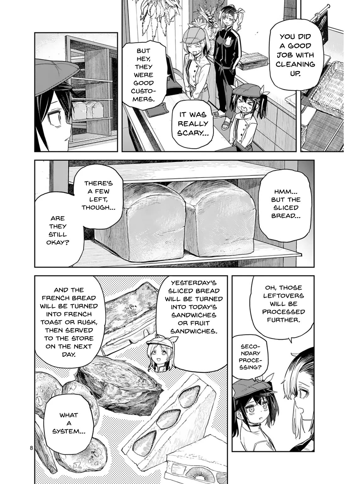 Don't Underestimate Bread Making! Chapter 4 page 8 - Chapter 4: The Battle Before Closing Time