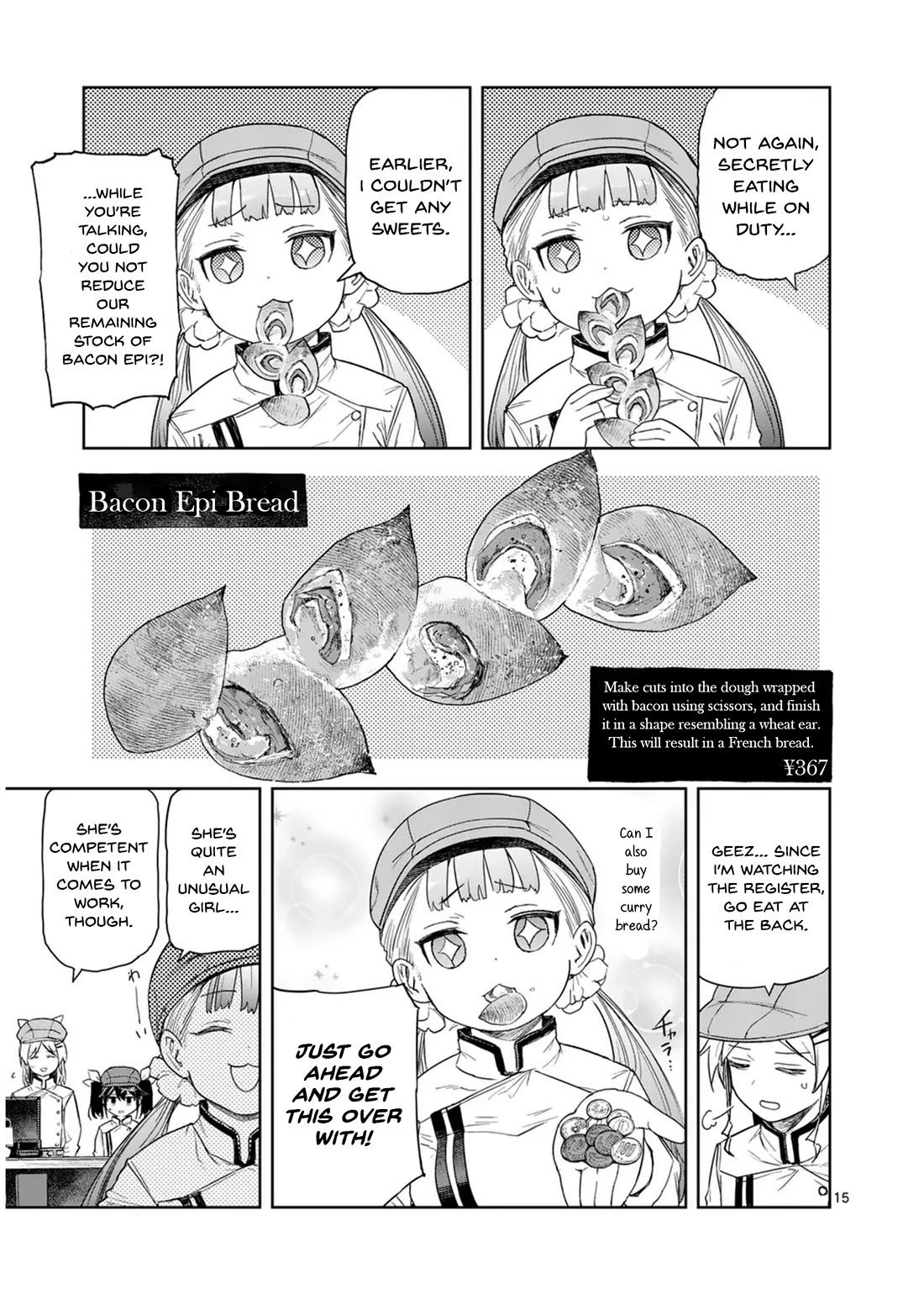 Don't Underestimate Bread Making! Chapter 6 page 15 - Chapter 6: Don't Shorten Bacon Epi's Lifespan!