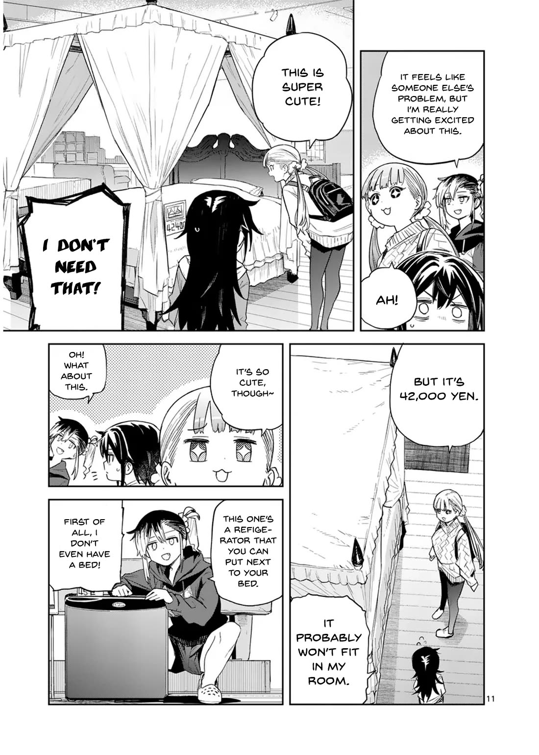 Don't Underestimate Bread Making! Chapter 7 page 11 - Chapter 7: Let's Go Gather Muyu's Furniture