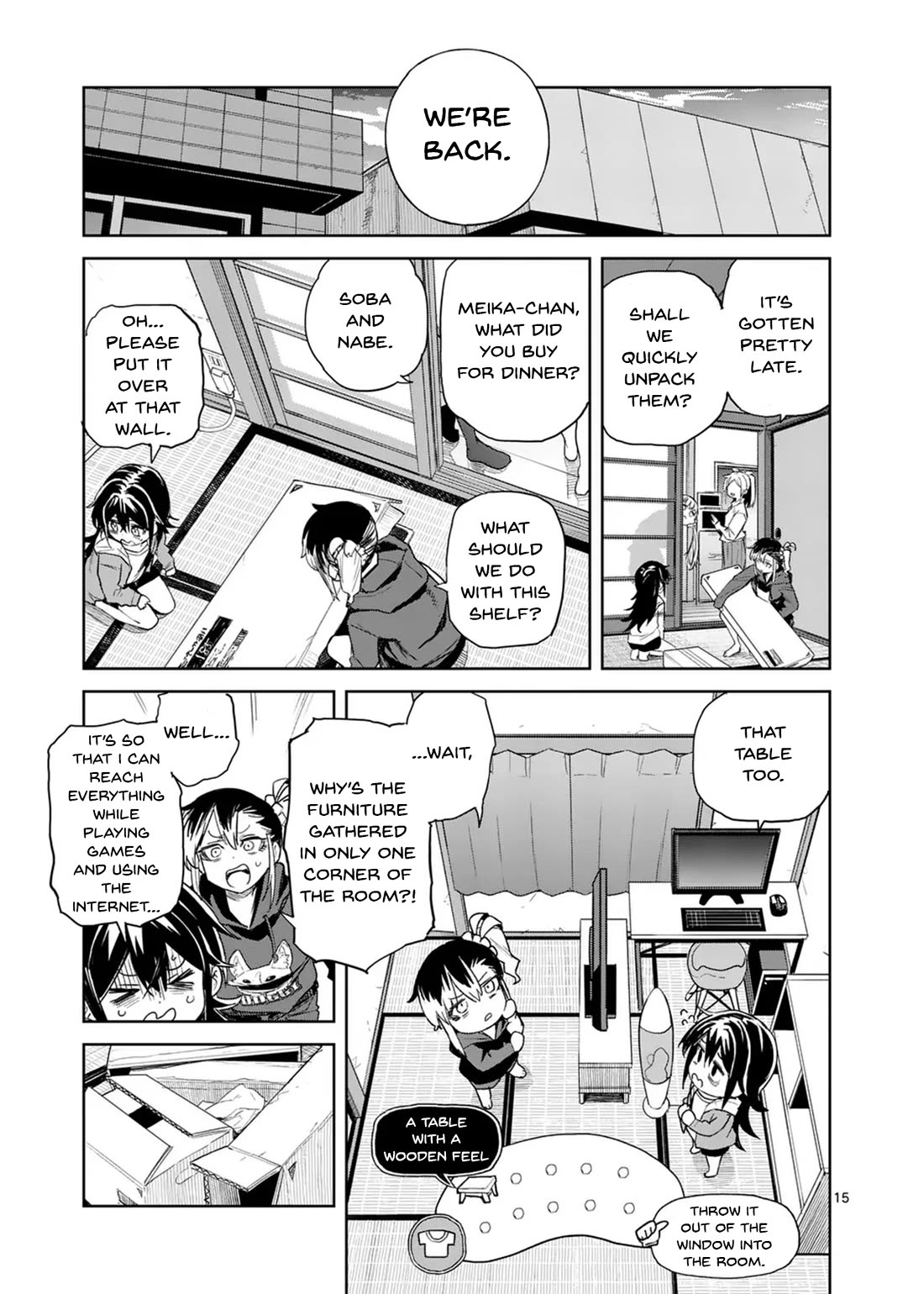 Don't Underestimate Bread Making! Chapter 7 page 15 - Chapter 7: Let's Go Gather Muyu's Furniture