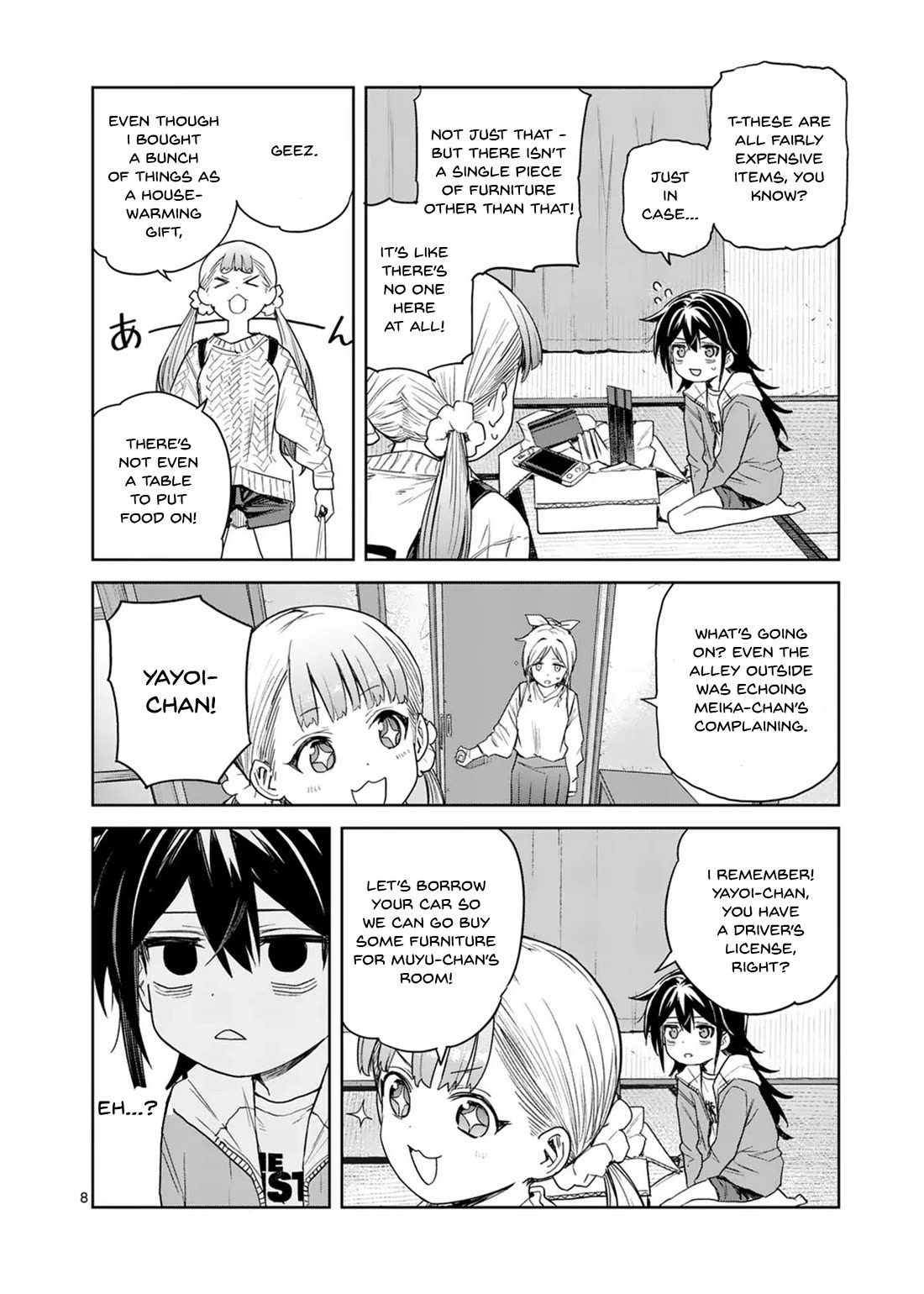 Don't Underestimate Bread Making! Chapter 7 page 8 - Chapter 7: Let's Go Gather Muyu's Furniture