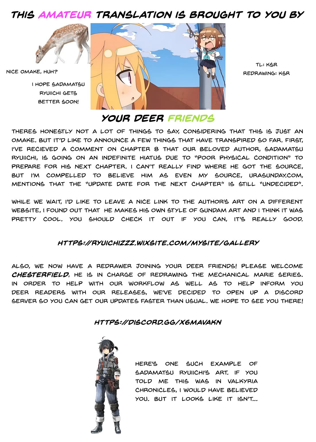 Don't Underestimate Bread Making! Chapter 8.5 page 3 - Chapter 8.5: Volume 1 Omake