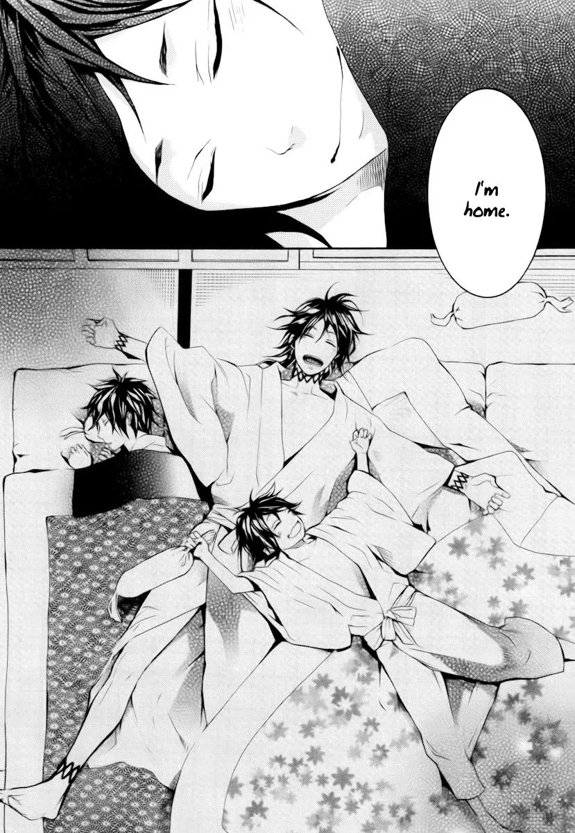 Donten ni Warau Chapter 12 page 37 - Chapter 12: Story Ten - Three Brothers, Sleeping Together at Home