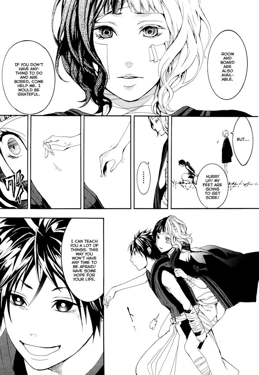Donten ni Warau Chapter 18 page 28 - Chapter 18: Story Sixteen - Fuuma, Rooted in the Cloudy Sky