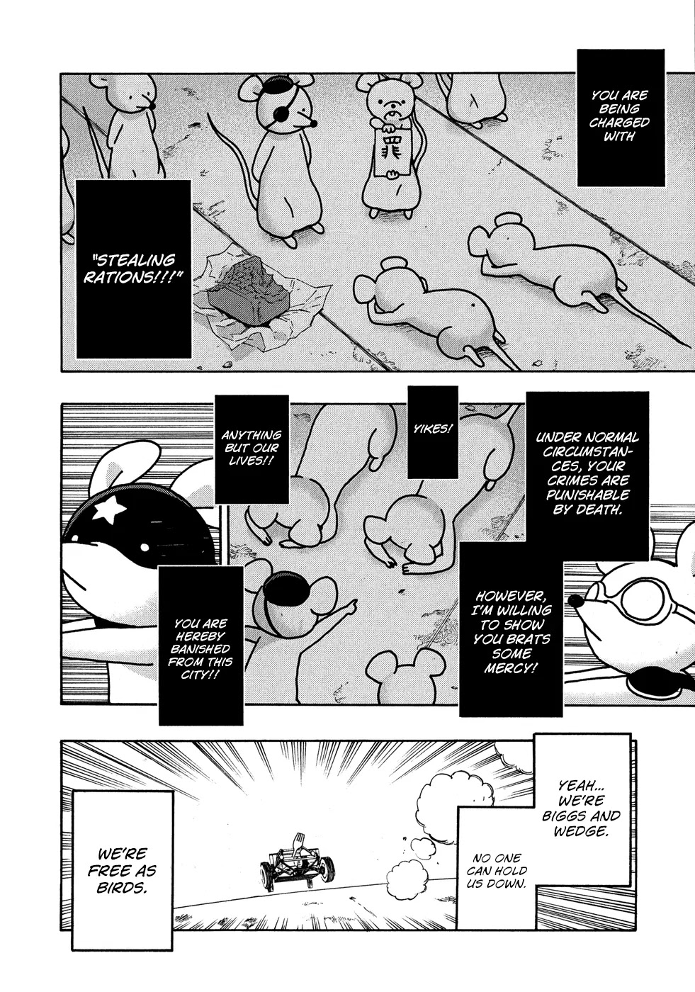 Donyatsu Chapter 19 page 11 - Chapter 19: Biggs and Wedge