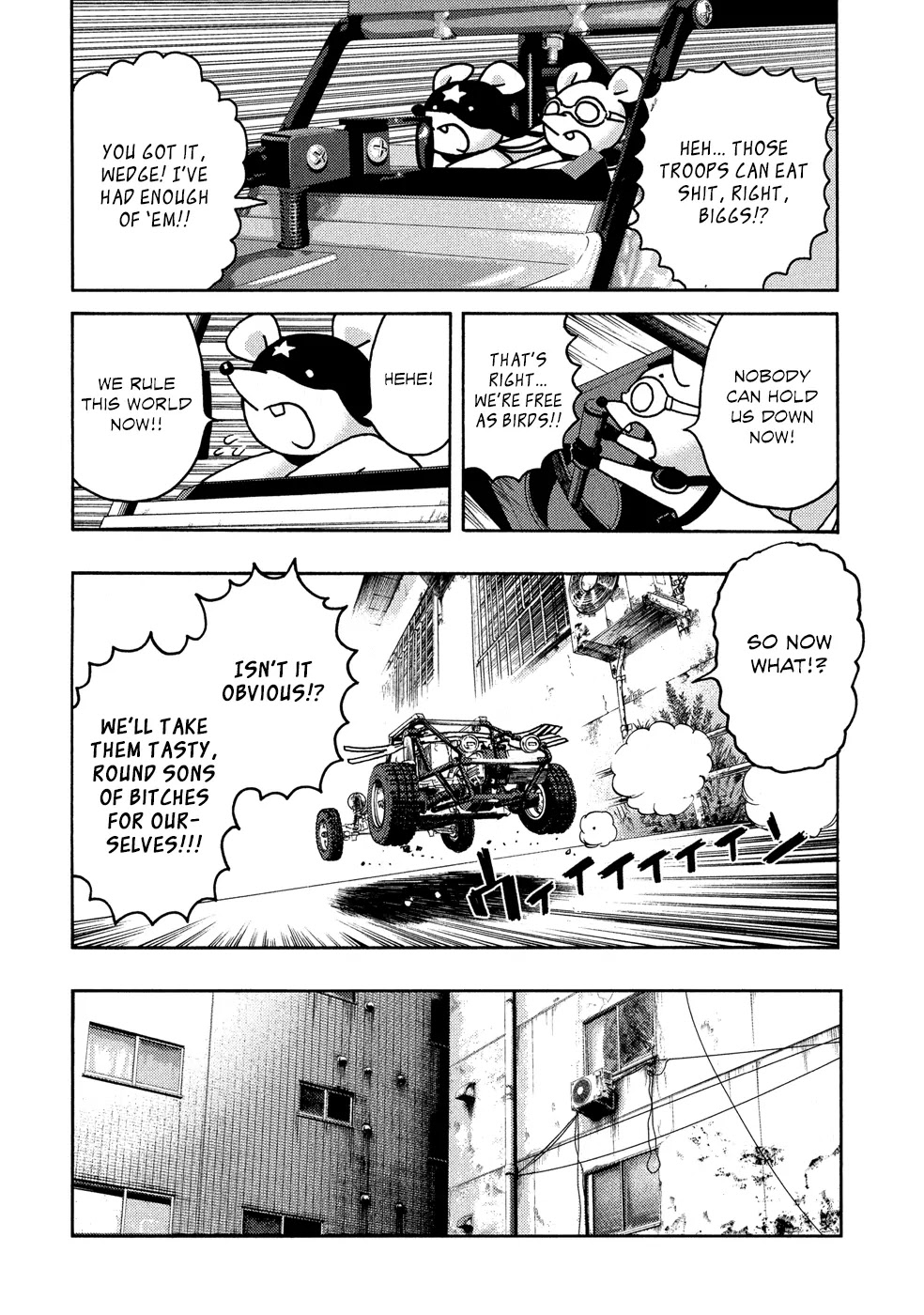 Donyatsu Chapter 19 page 3 - Chapter 19: Biggs and Wedge